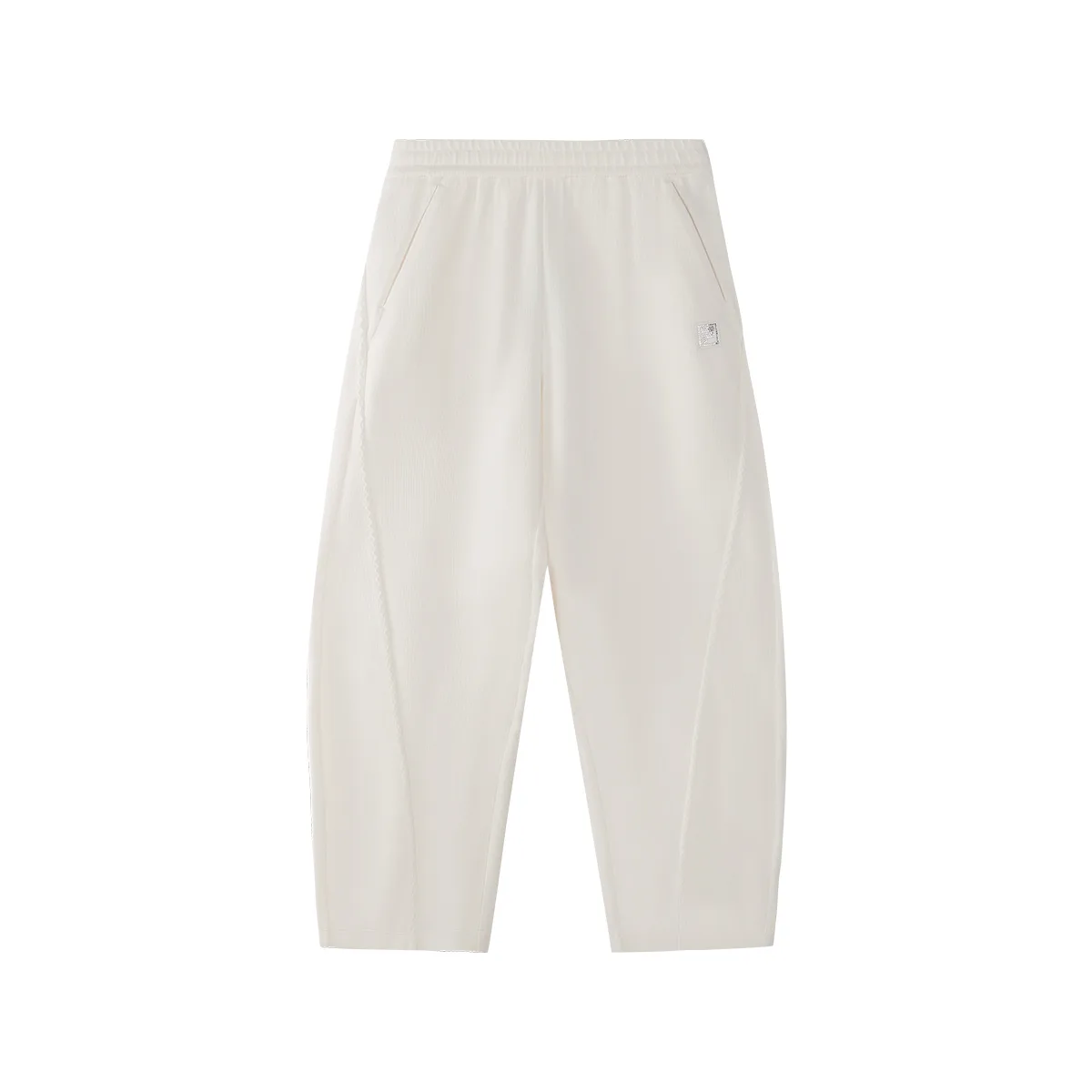 Детские брюки из трикотажа FILA KIDS, f-wt heron белый