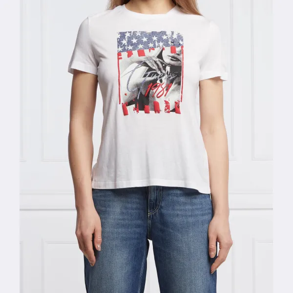

Футболка Janette стандартного кроя Guess, белый