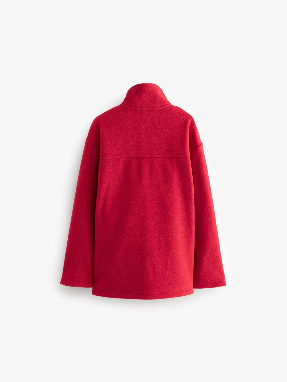 Флисовая куртка с капюшоном Red Zip-Up Fleece Jacket Next, красный — фото 2
