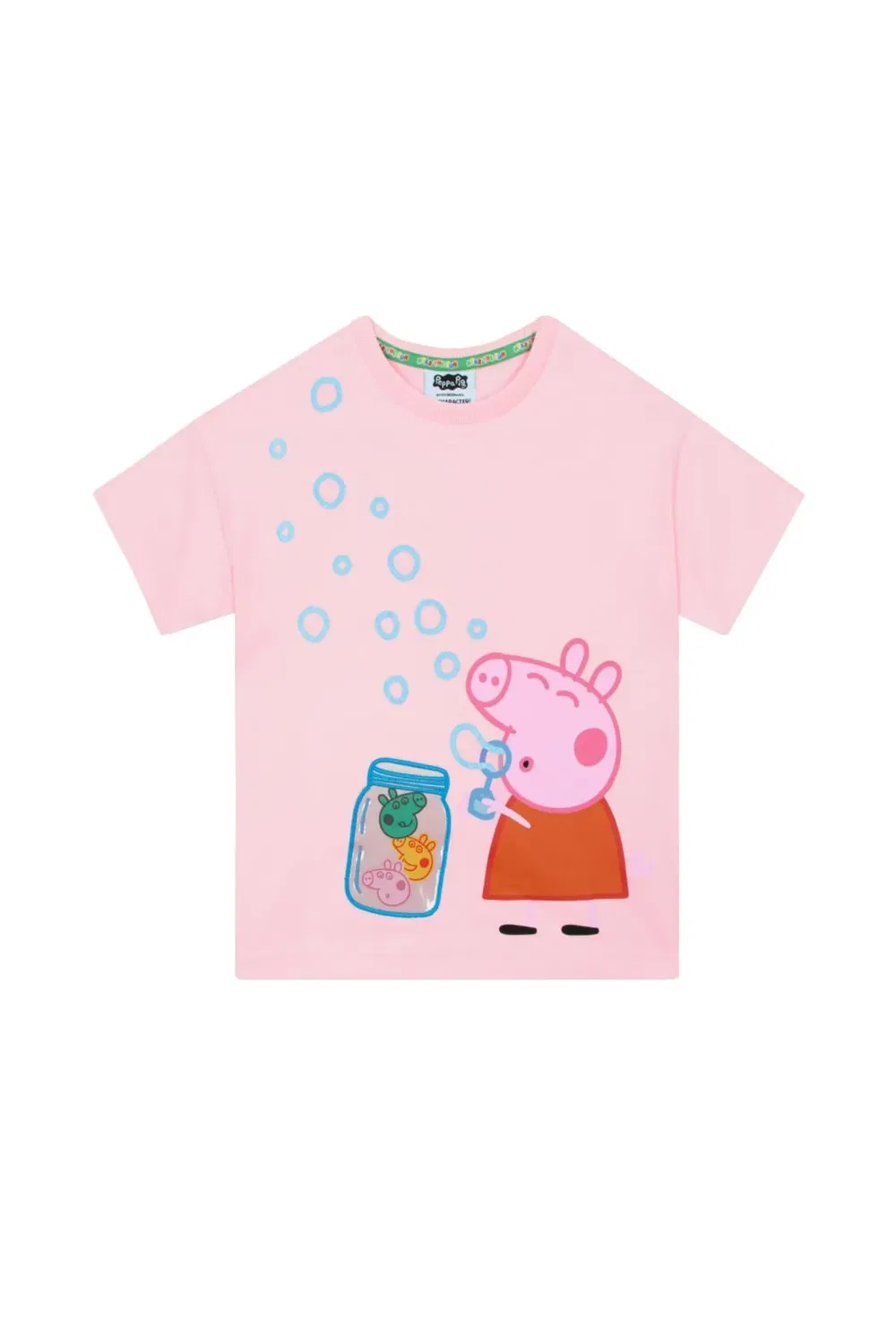 Детская футболка с коротким рукавом Peppa Pig, Pink