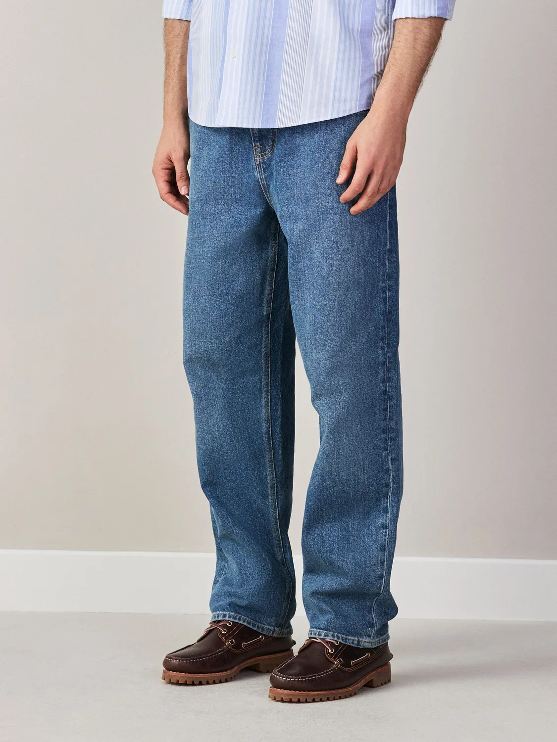 Джинсы Relaxed Fit, Blue Denim Next