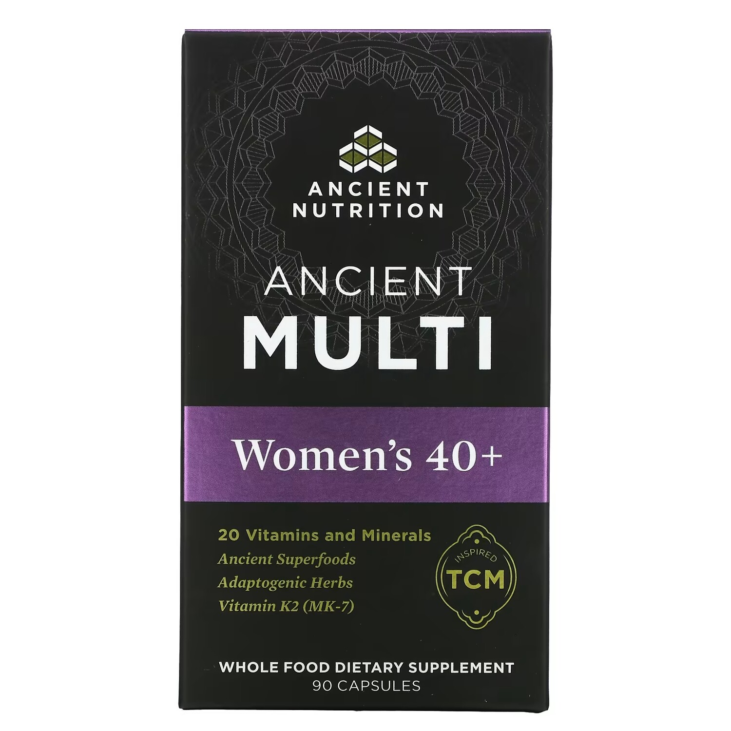 

Витамины для Женщин от 40 лет Dr. Axe / Ancient Nutrition Ancient Multi, 90 капсул