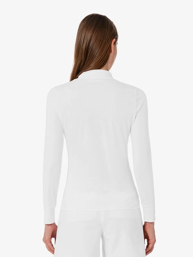 Футболка LACOSTE Base Layer с длинным рукавом, White — фото 3
