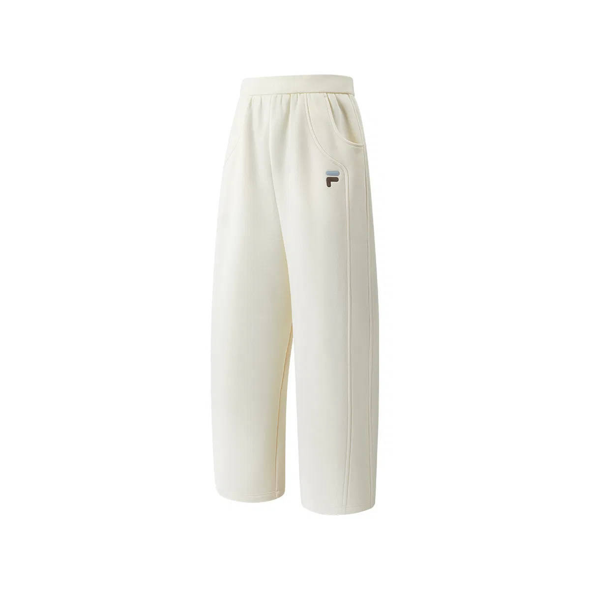 Детские спортивные штаны из трикотажа Maltose White FILA KIDS — фото 4