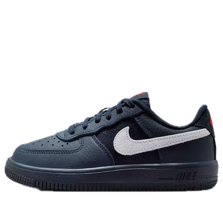 Детские кроссовки для мальчиков с шнуровкой Nike Air Force 1 Team USA Away, черный