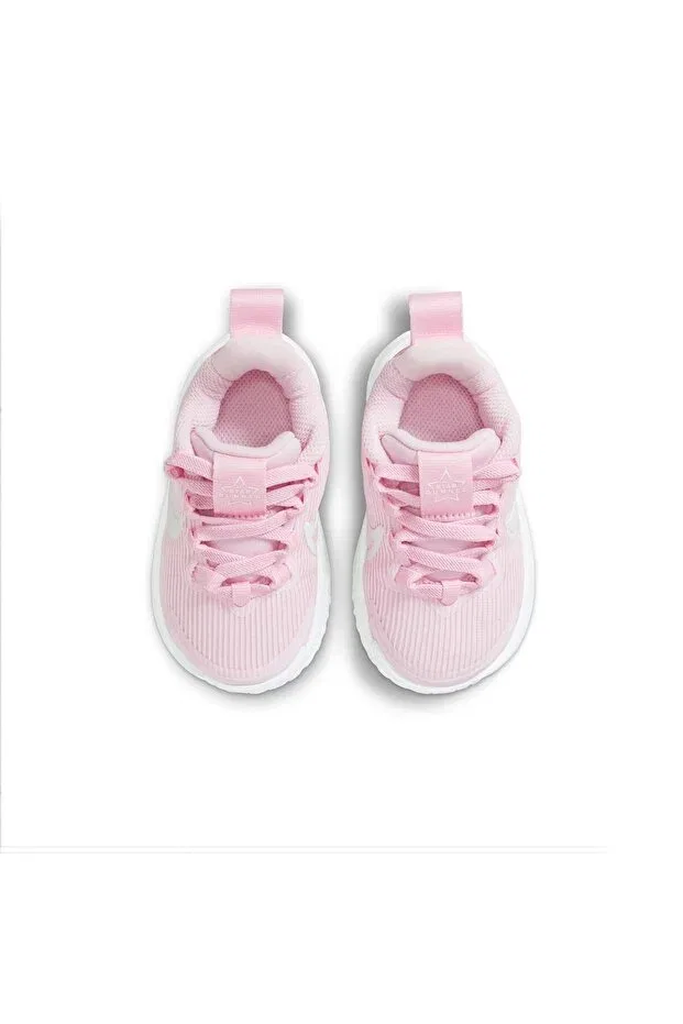 Детские кроссовки для девочек с принтом Star Runner 4 NN TD Nike, Pink — фото 4