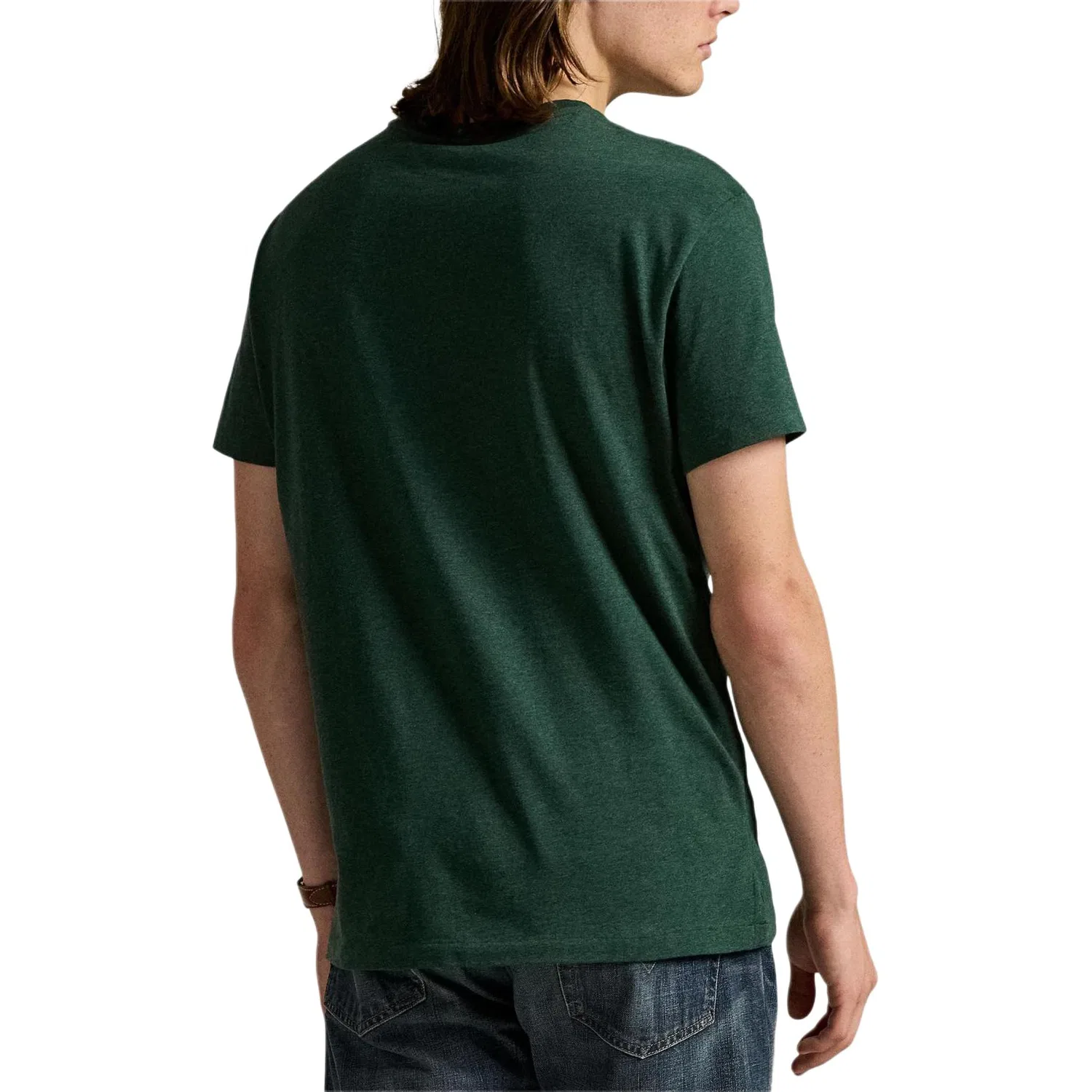 Мужская футболка с круглым вырезом Green Polo Ralph Lauren — фото 3
