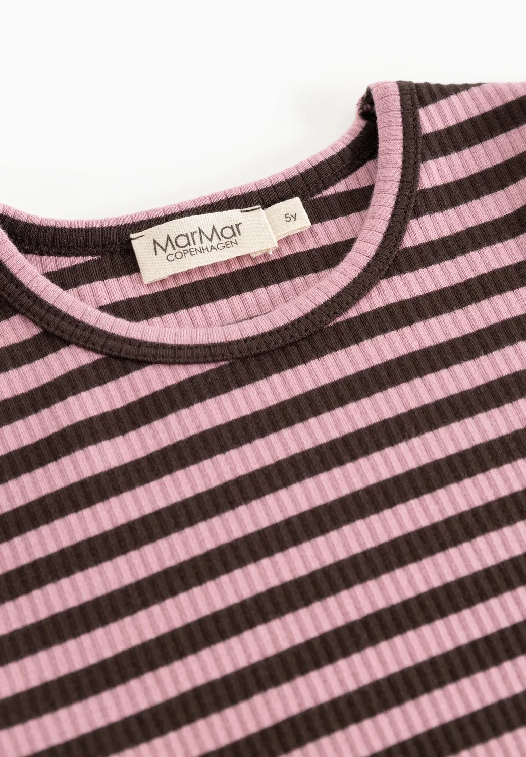 Однотонная футболка унисекс с длинными рукавами Marmar Copenhagen, Pink Heather — фото 4