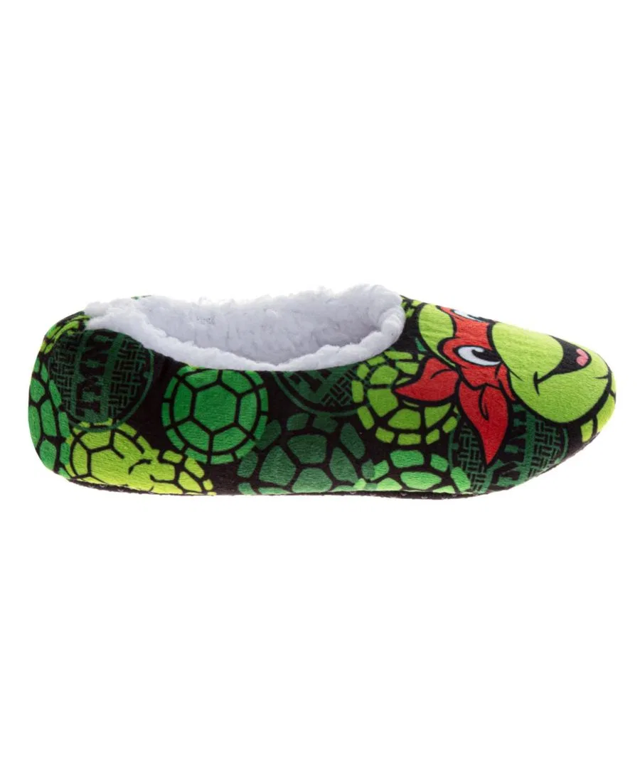 Тапочки с принтом Teenage Mutant Ninja Turtles Nickelodeon, Green — фото 2