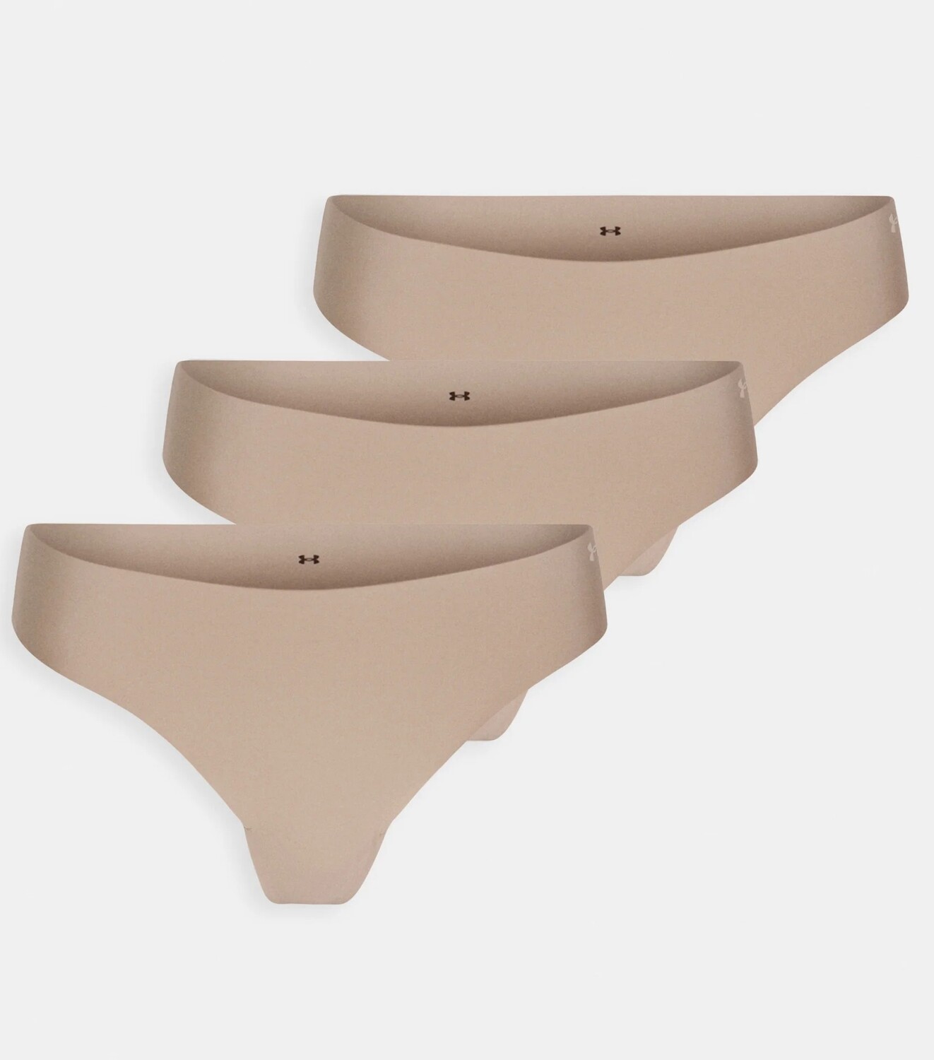 

Набор стрингов Under Armour Pure Stretch No Show Solid, бежевый, 3 шт