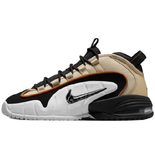 

Кроссовки Nike Air Max Penny, коричневый/черный/белый, Серый, Кроссовки Nike Air Max Penny, коричневый/черный/белый