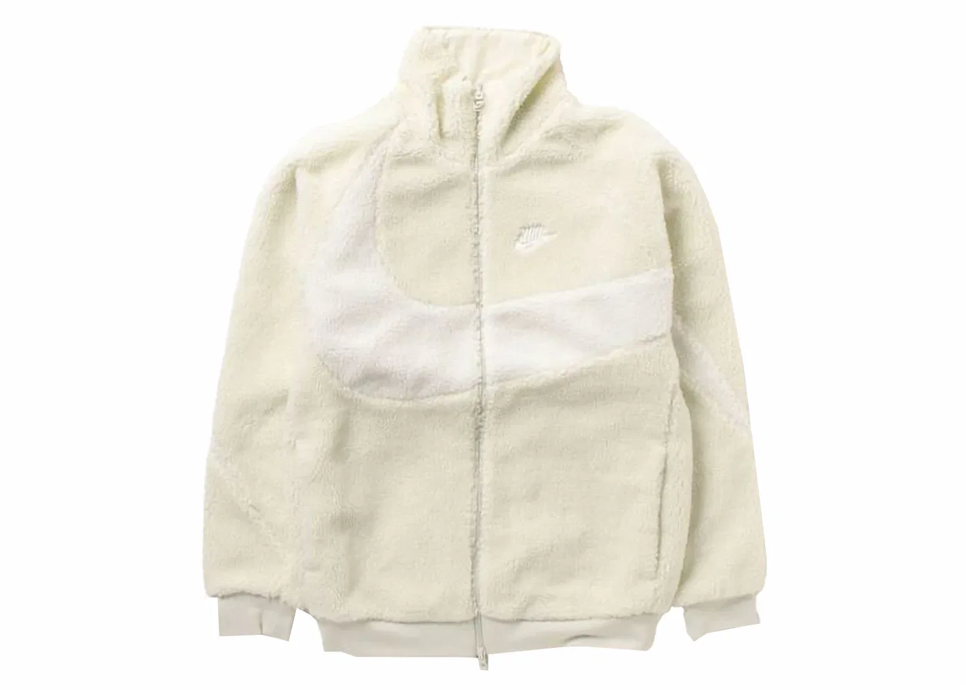 Мужская куртка с принтом Nike Sportswear Big Swoosh Reversible Boa Jacket, Sea Glass Sail