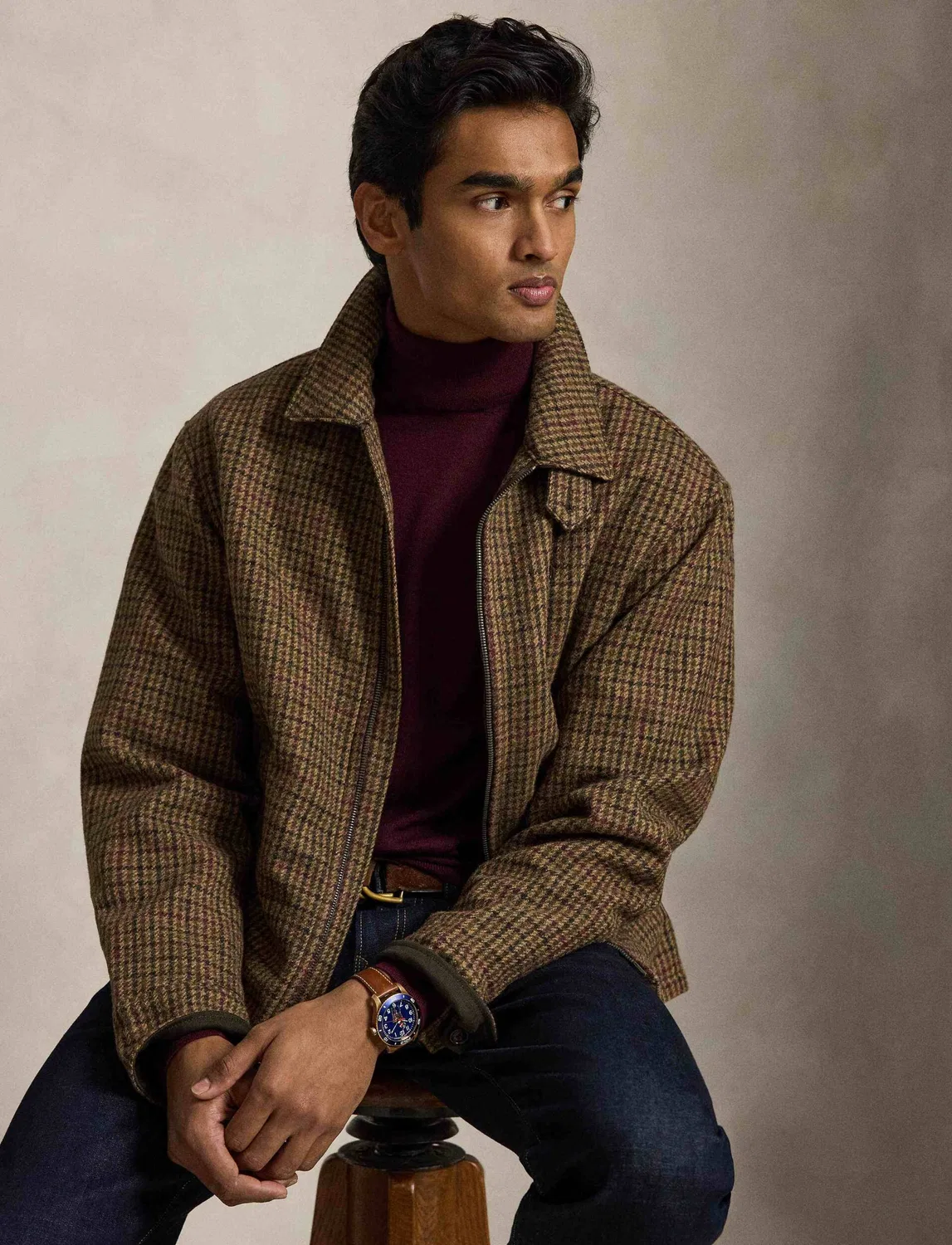 Водолазка из шерсти Polo Ralph Lauren, Bordeaux — фото 4