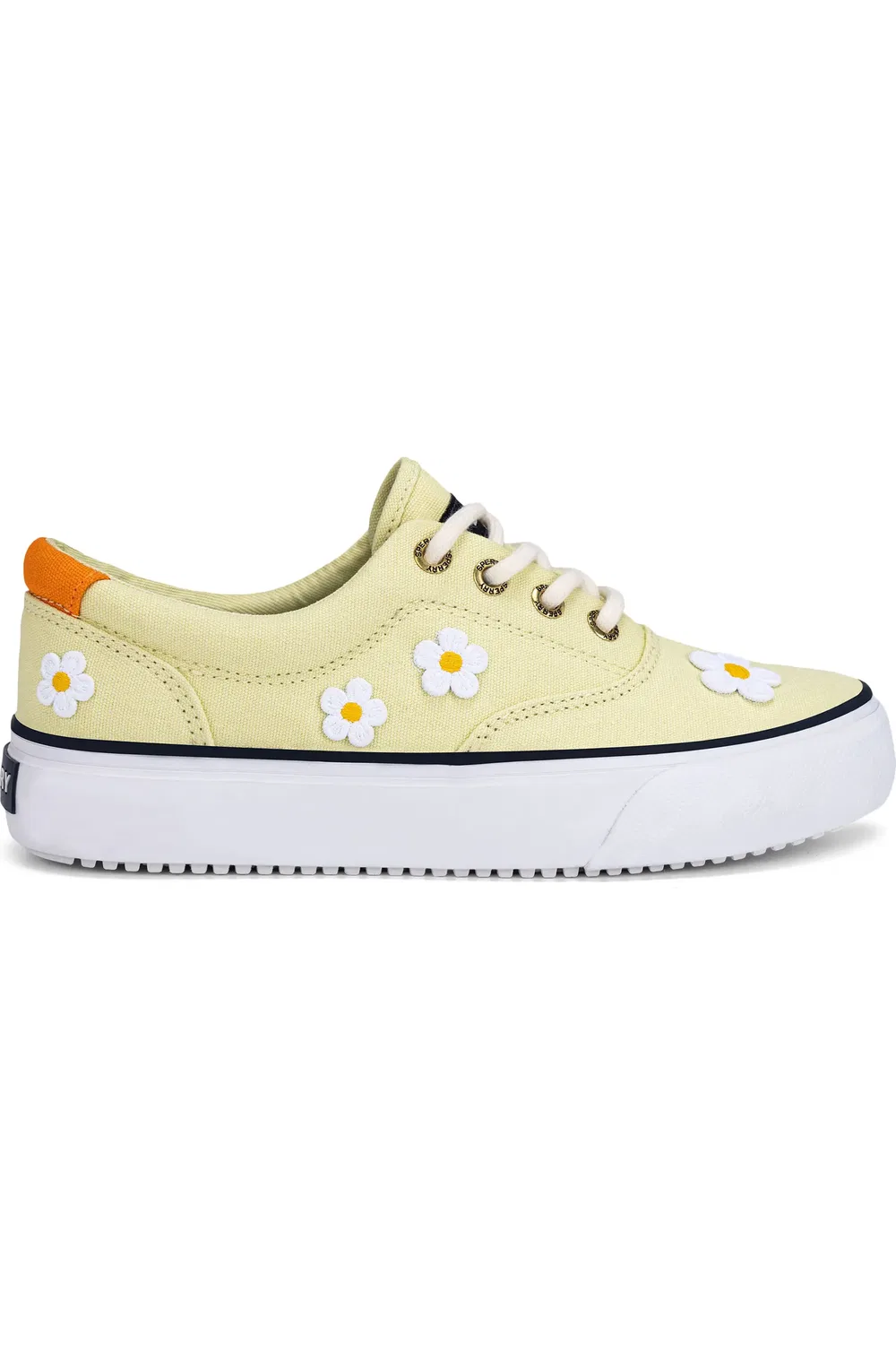 Детские кеды на платформе классические CVO Sperry, Lemon Delight — фото 2