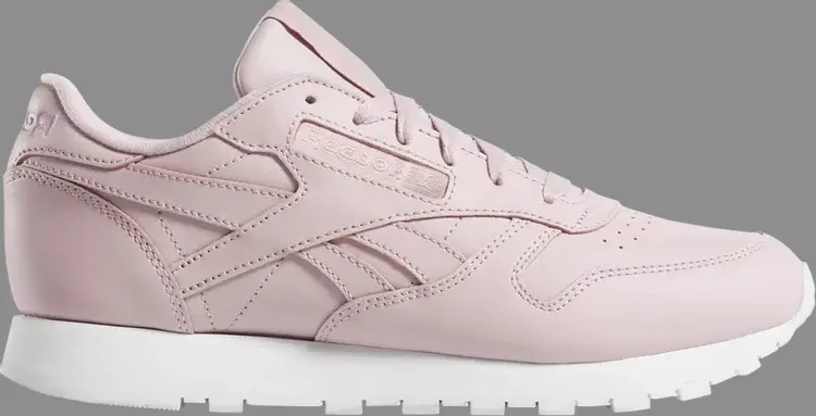 

Кроссовки wmns classic leather 'ashen lilac' Reebok, розовый