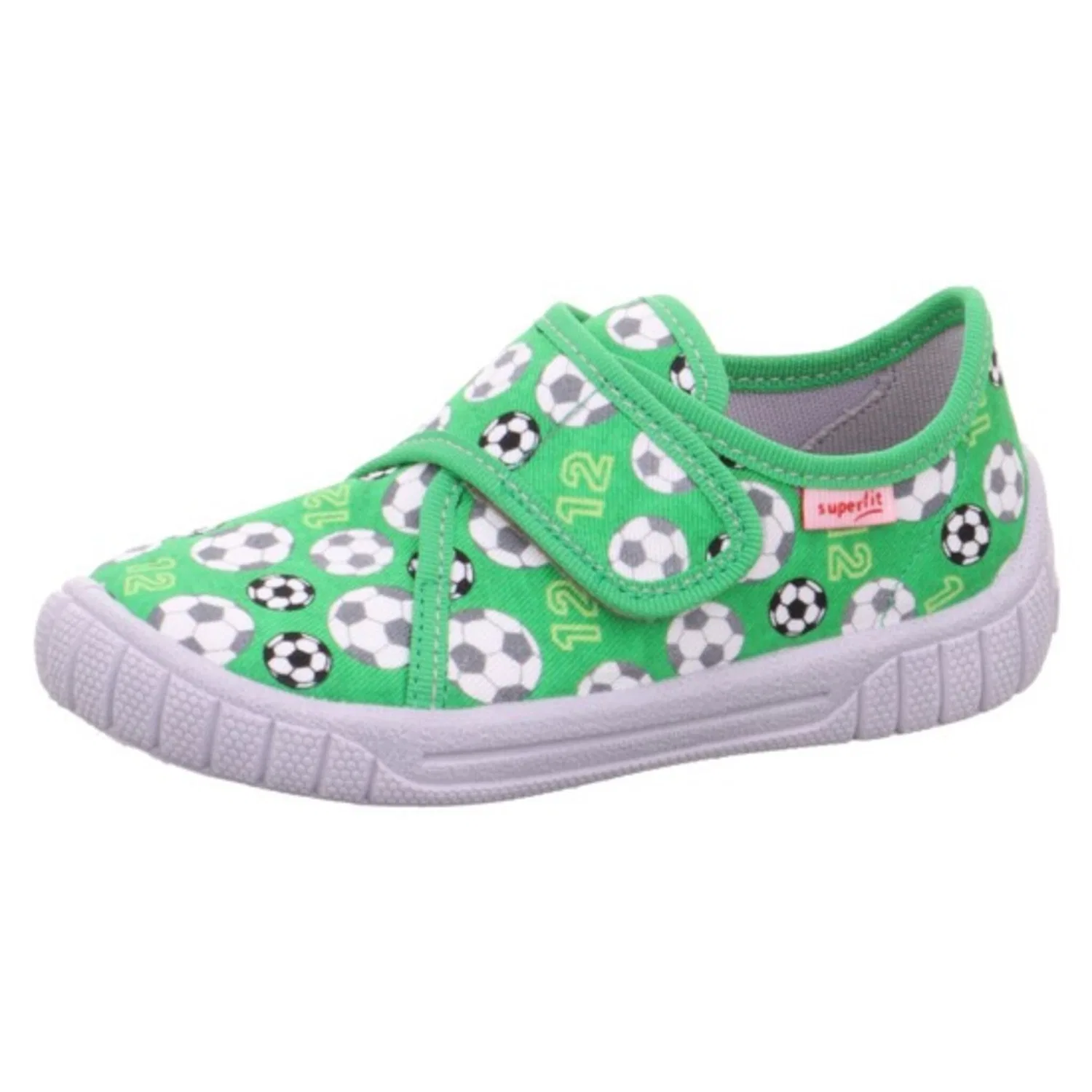 Детские тапочки с принтом Superfit, Green/White