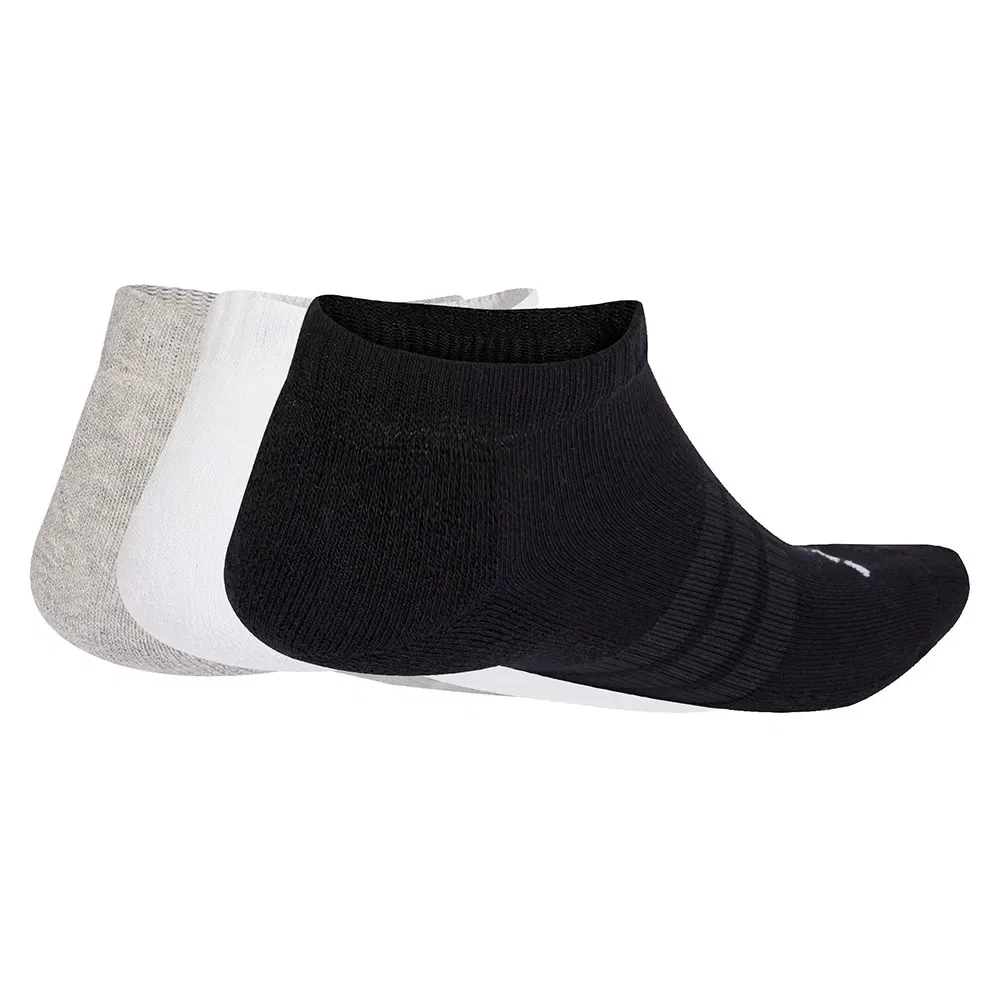 Носки Adidas Cushioned Essentials Low Cut, 3 пары, мультиколор — фото 2