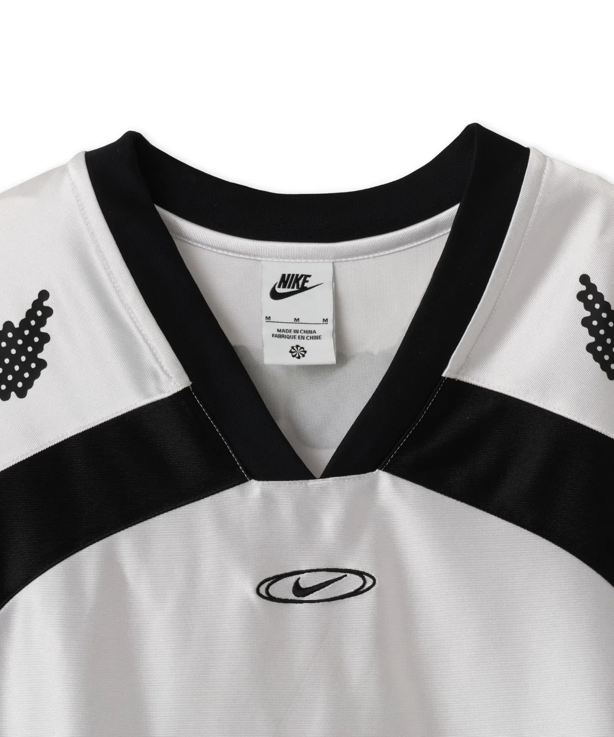 Женский джерси с графическим принтом Nike Sportswear, модель Street GFX, черный — фото 2