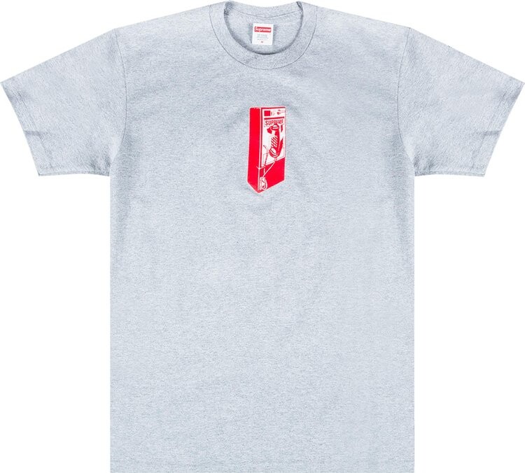 

Футболка Supreme Payphone Tee 'Heather Grey', серый