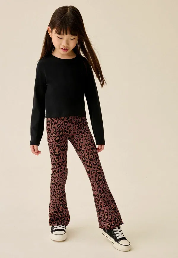 Леггинсы с принтом Animal print Next, chocolate brown animal, коричневый/шоколадный