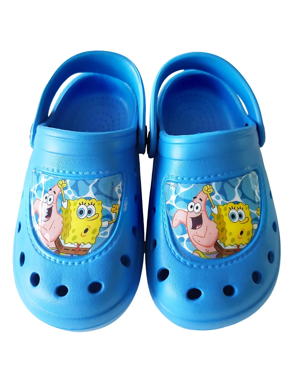 Мюли с принтом Spongebob Schwammkopf, синий