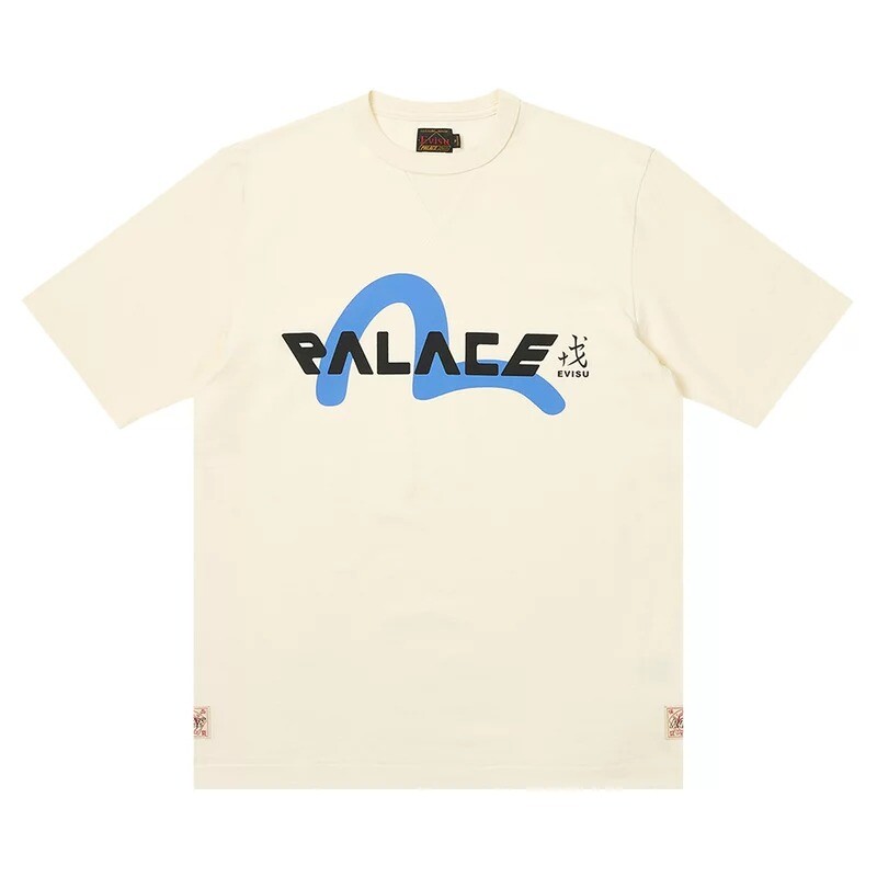 

Футболка Palace x Evisu Logo, белый