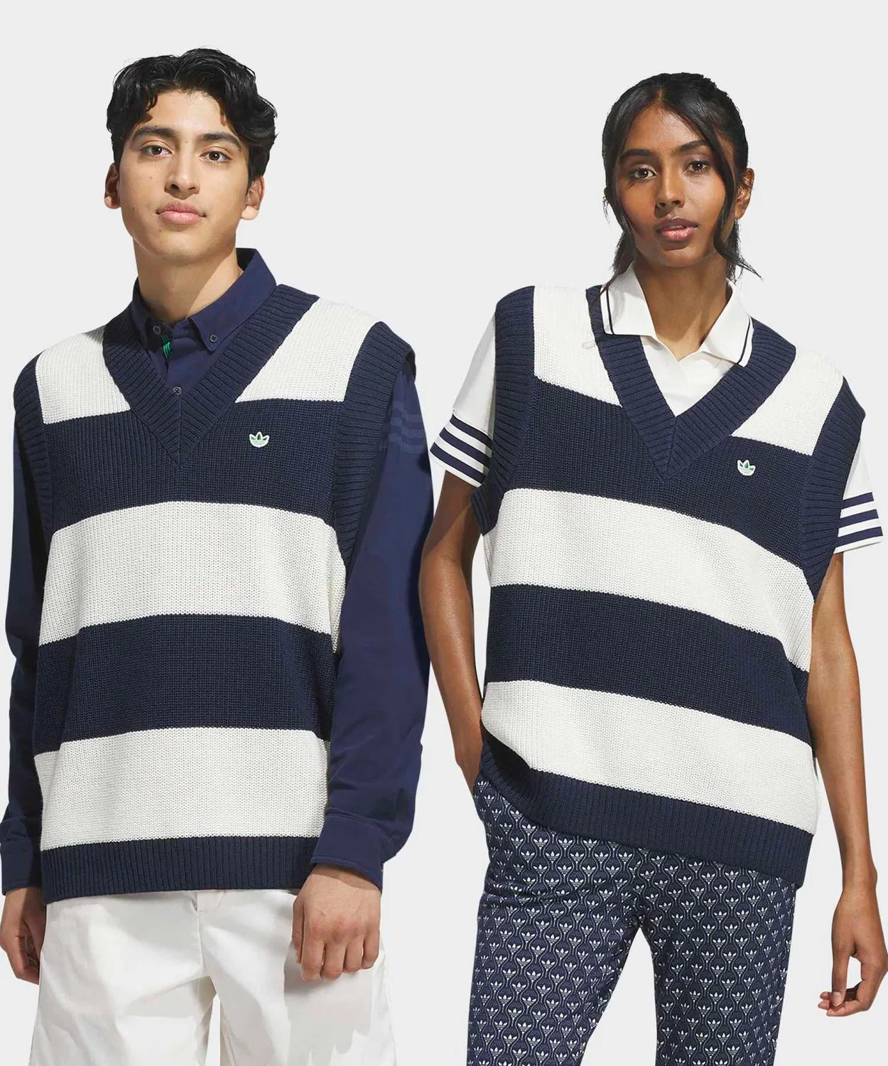 Женский/мужской оверсайз жилет без рукавов Adidas Golf, Blue