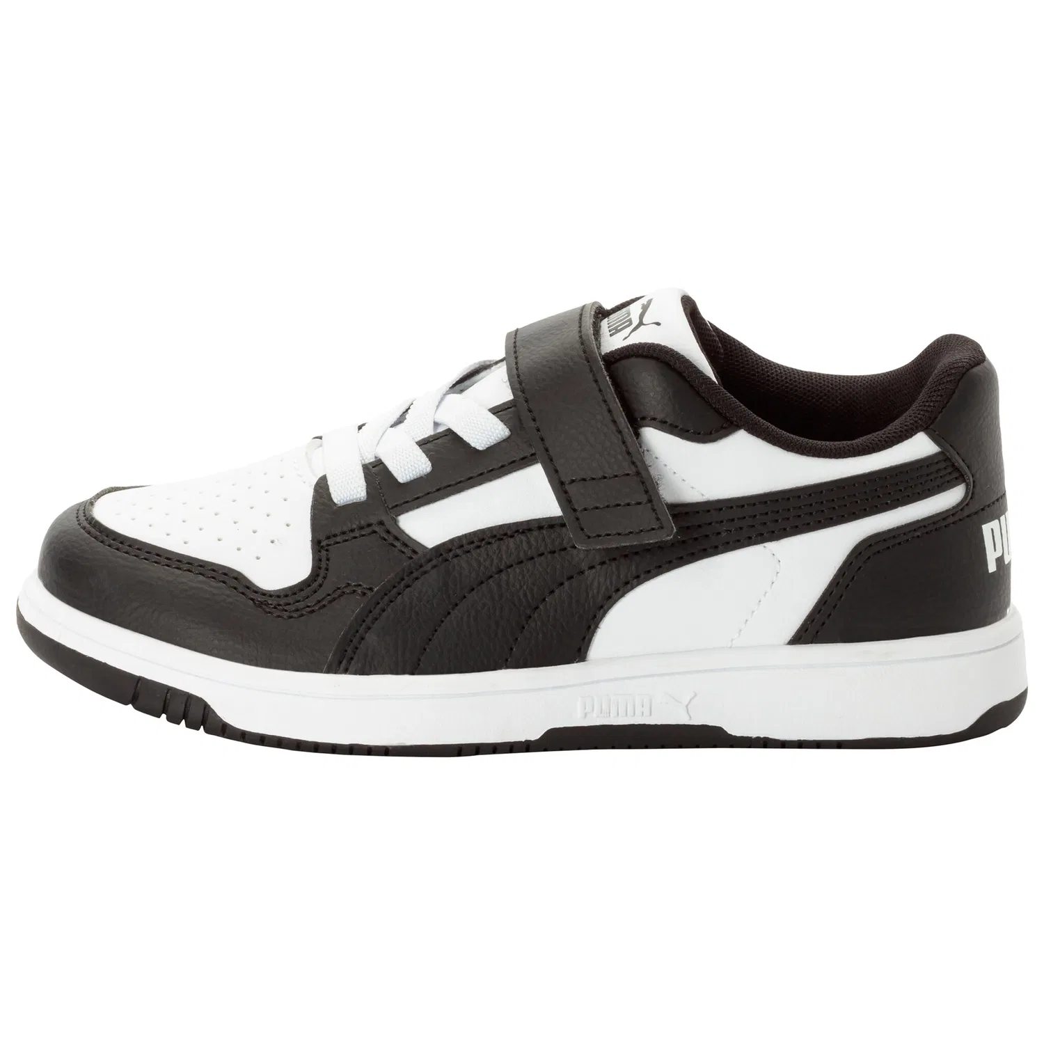 Детские кроссовки с низким профилем Rebound Lite PUMA, White/Black — фото 2