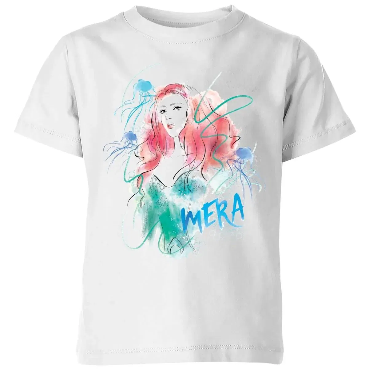 Детская футболка Aquaman Mera Dc Comics, White