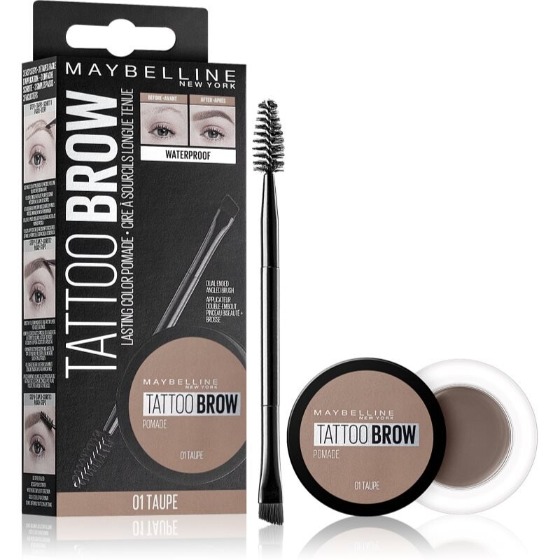 

Гель-помада для бровей Maybelline Tattoo Brow оттенок 01 Taupe