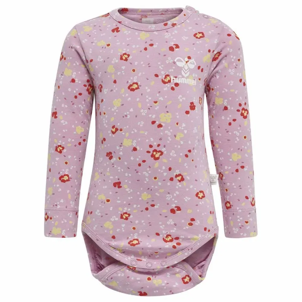 Футболка с длинным рукавом Mira Hummel, розовый