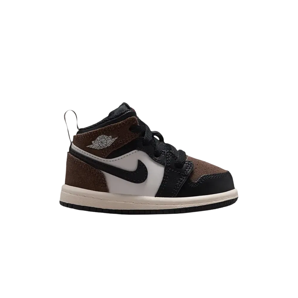 Кроссовки Air Jordan 1 Mid TD, коричневый