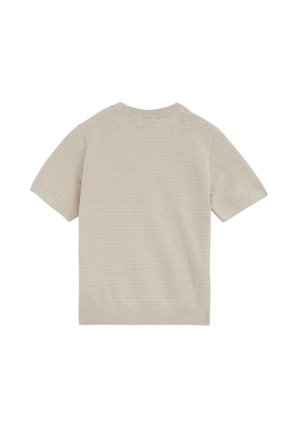Простая футболка We Fashion, Beige — фото 2