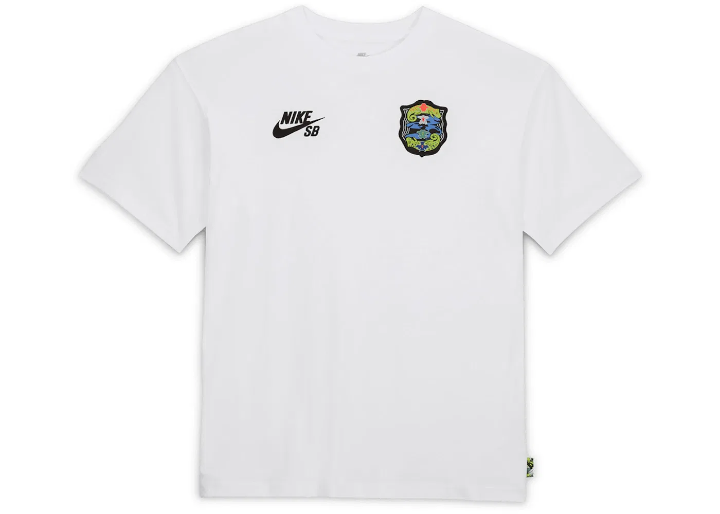 Мужская футболка с принтом Nike SB Olympics 2024 Agnostic T-shirt, White