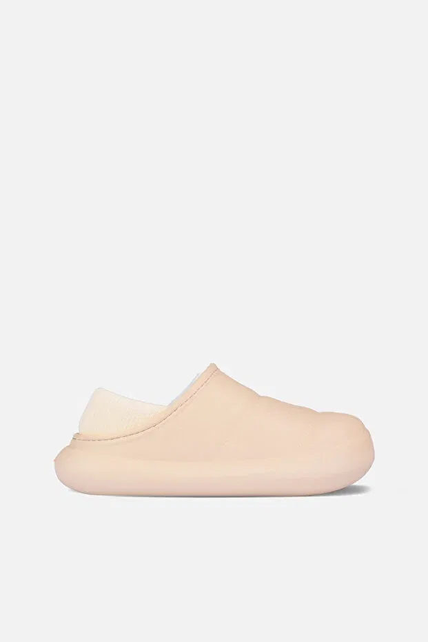 Детские тапочки для мальчиков с меховым воротником Vicco, Beige