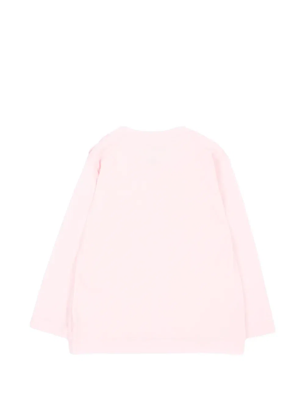 Футболка с длинными рукавами с логотипом Palm Angels Kids, розовый — фото 2