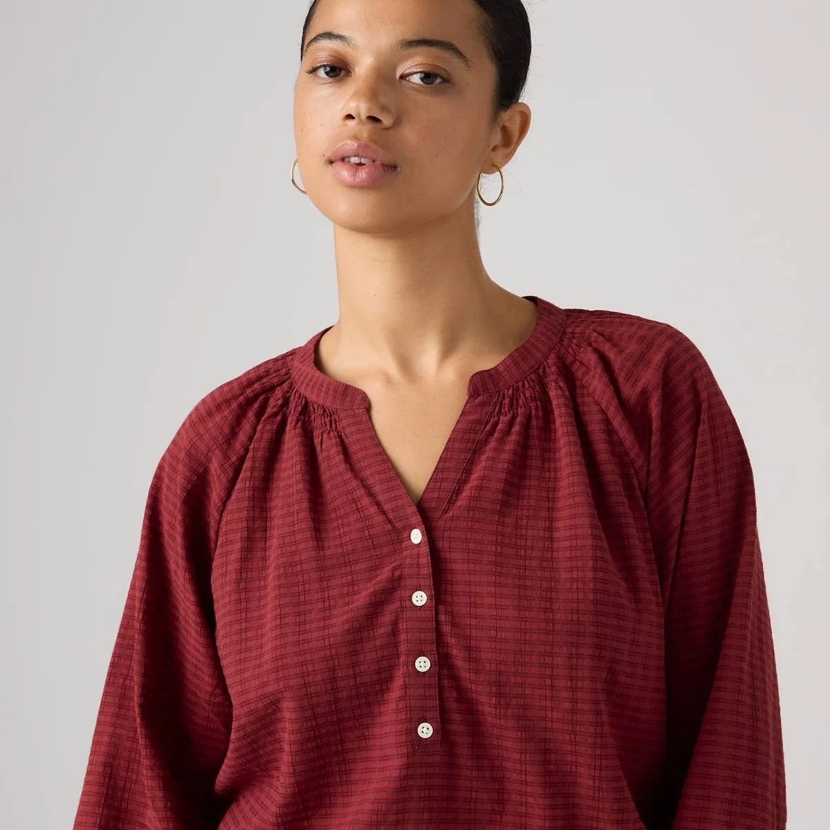 Блузка «Мечта» Levi's, Warm Cabernet - Red — фото 2