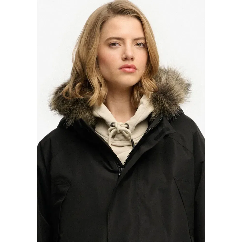 Куртка дождевик Everest Superdry, черный — фото 4