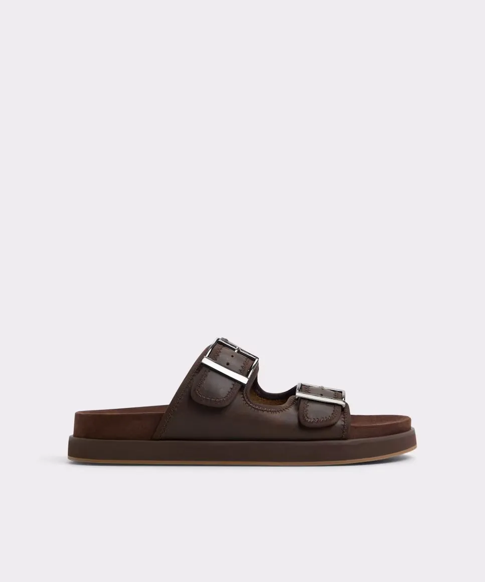 

Мужские сандалии с круглым носком Aldo, коричневый