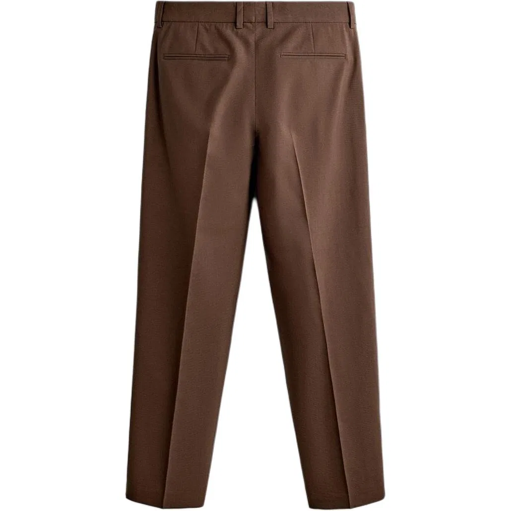 Мужские брюки классические Brown ZARA, Brown — фото 3