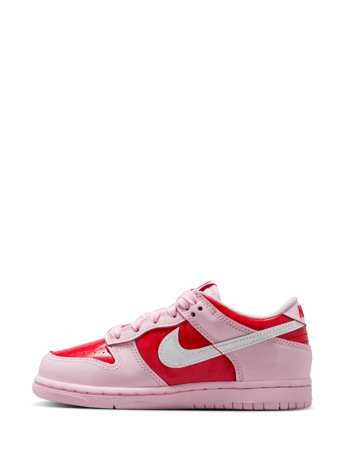 Кроссовки Nike Dunk Low, Pink/Red Hearts — фото 4
