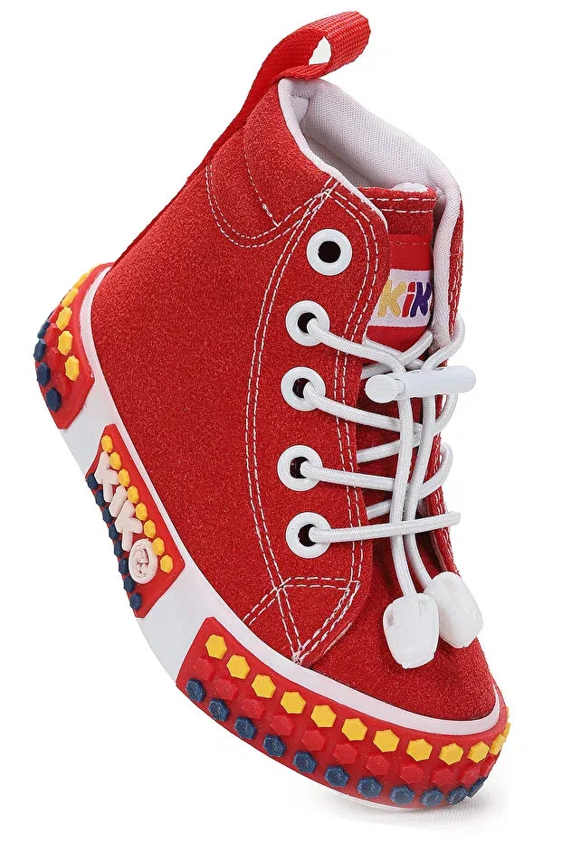 Детские ботинки для девочек на липучке Gamel Kiko Kids, Red