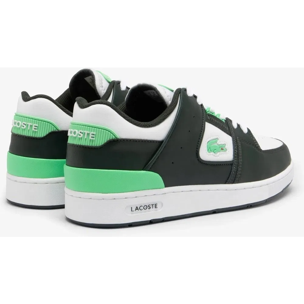 Детские кроссовки кожаные на шнуровке Sport Court Cage Leather Lacoste — фото 3