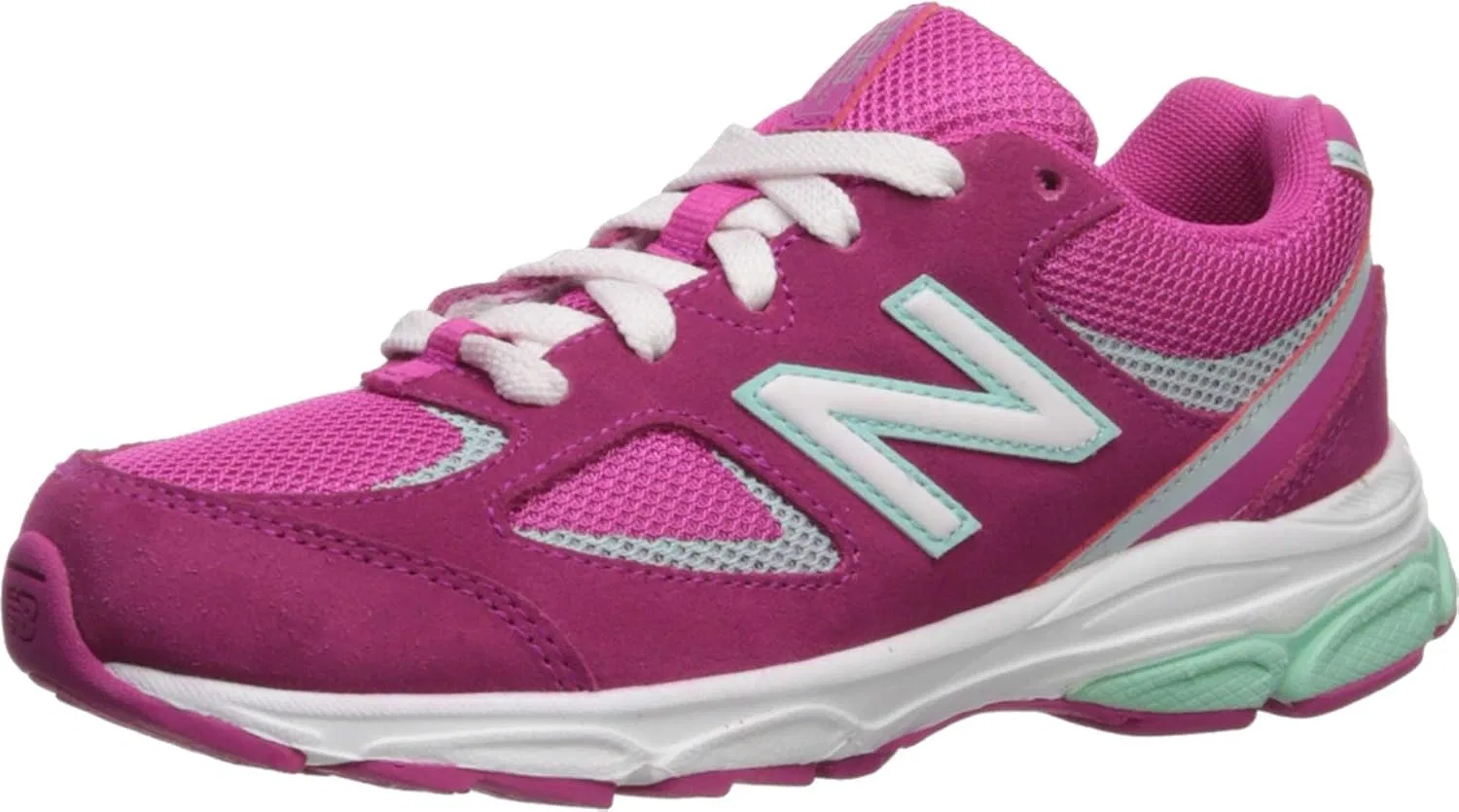 Детские кроссовки для мальчиков с шнуровкой 888 V2 New Balance, Carnival/Light Reef