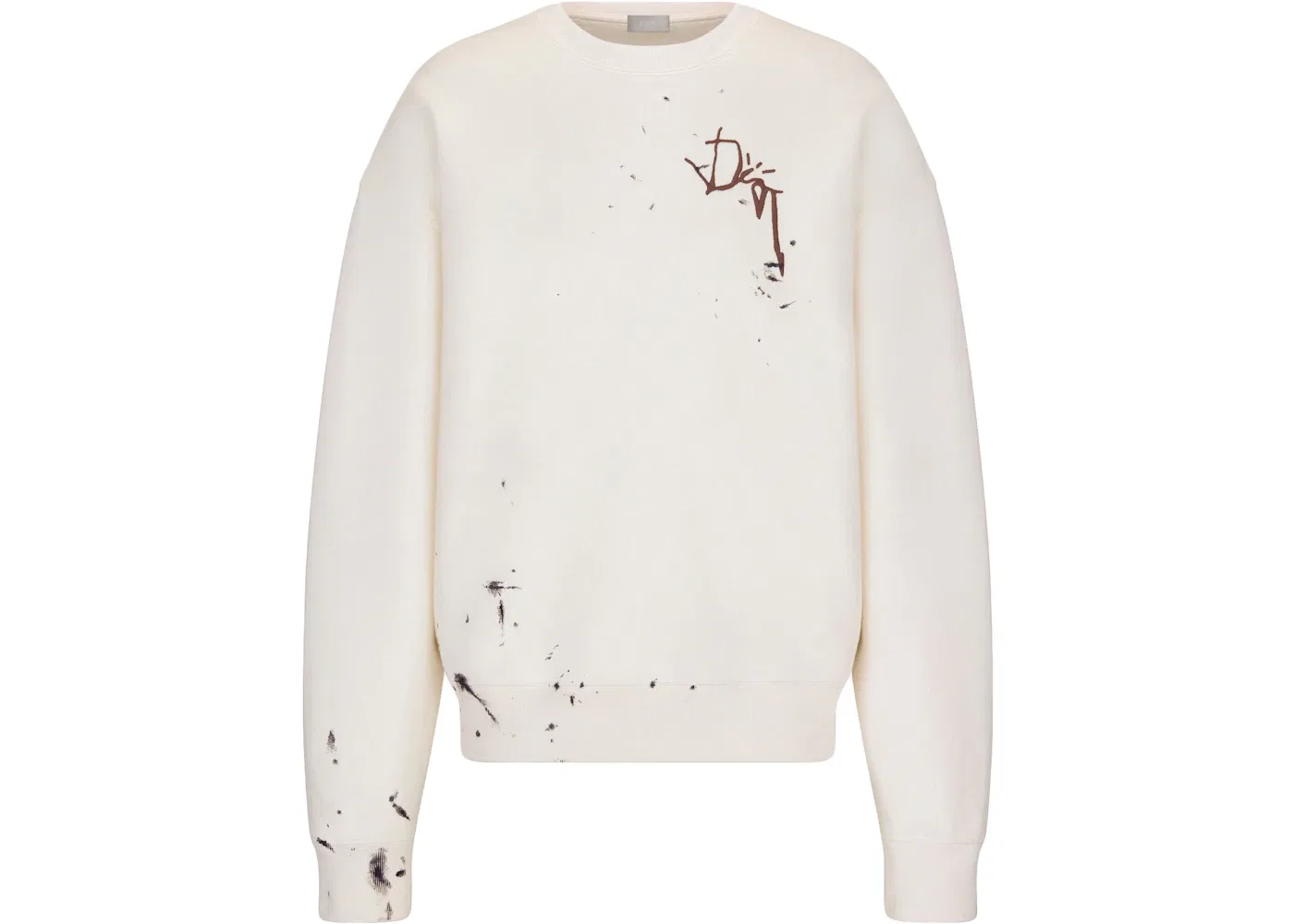 Мужской свитшот оверсайз CACTUS JACK Dior, White