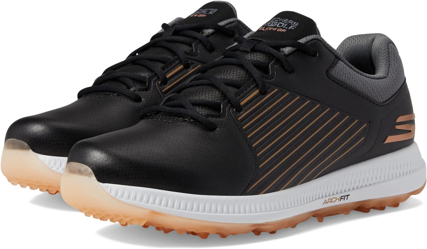 

Кроссовки Go Golf Elite 5-GF Skechers, цвет Black/Rose Gold, Черный, Кроссовки Go Golf Elite 5-GF Skechers, цвет Black/Rose Gold