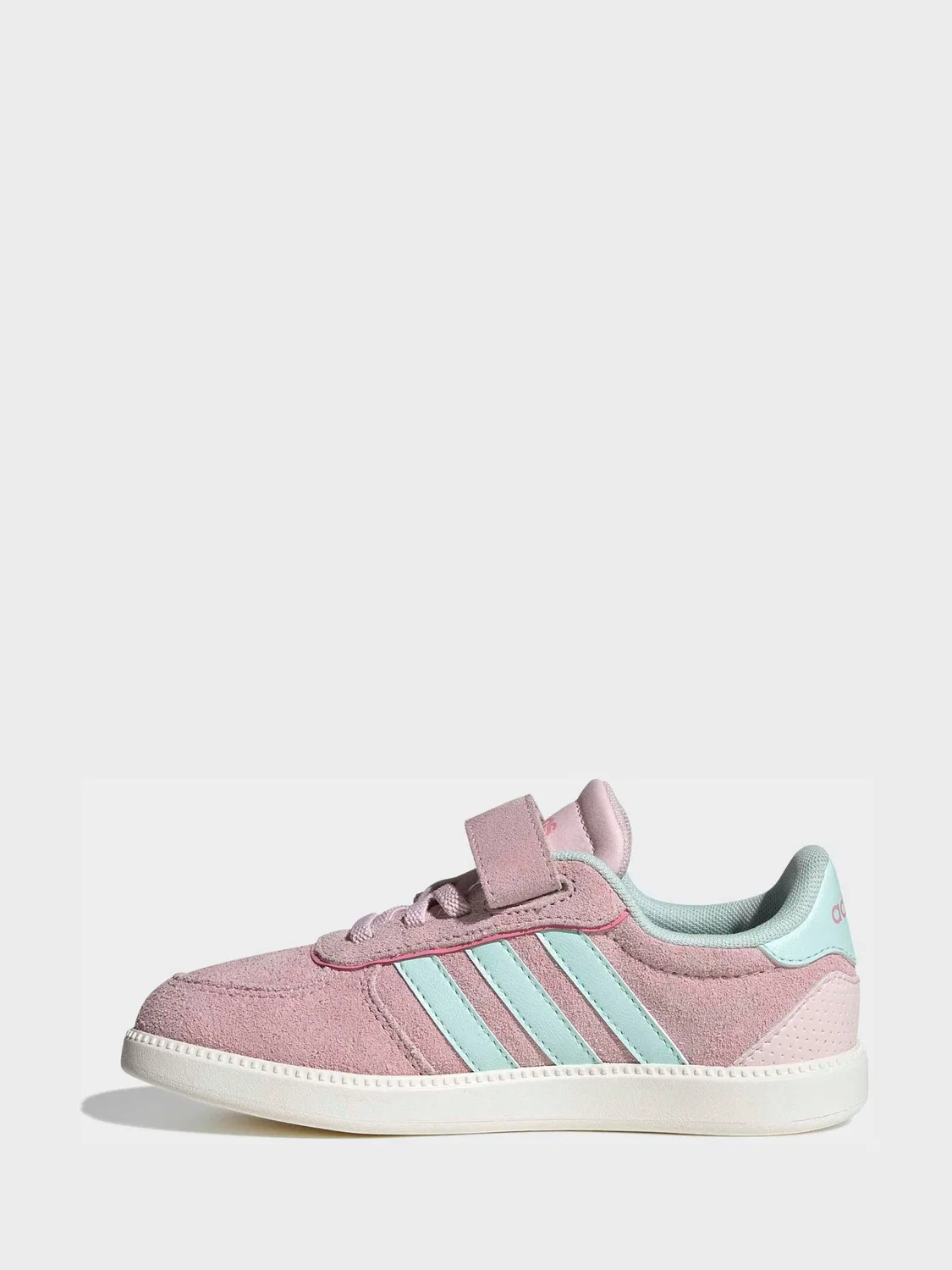 Кроссовки детские Breaknet Sleek adidas, розовые — фото 2