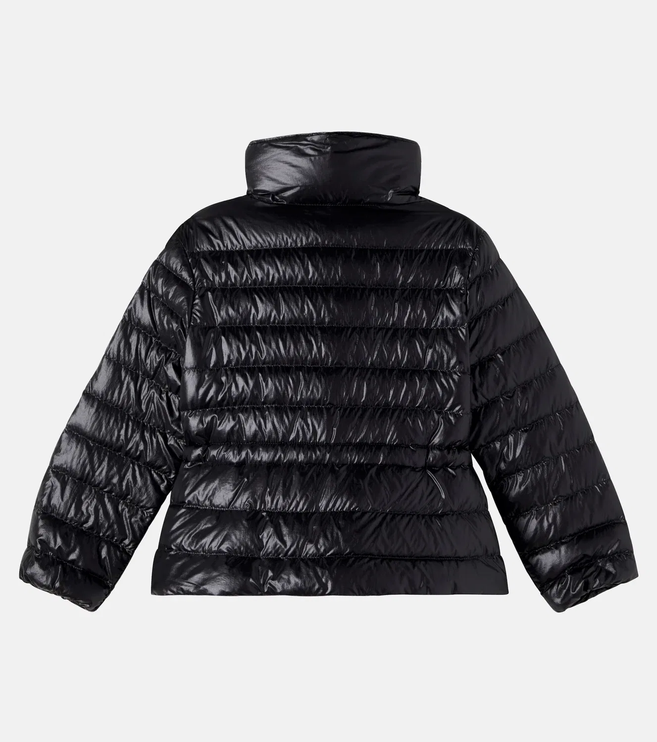 Пуховик Fem, Moncler Enfant, черный — фото 2