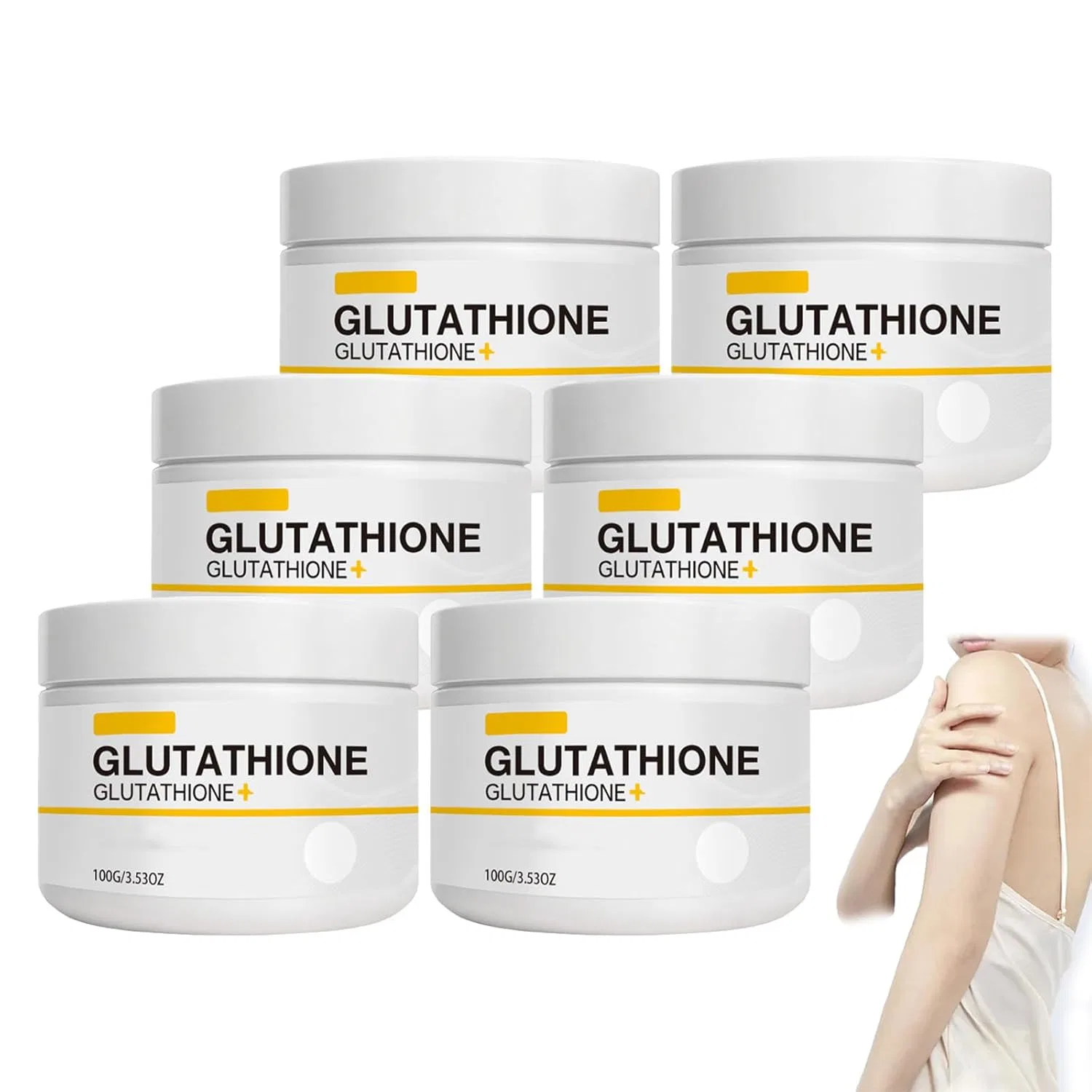 Скраб для тела Glutathion Body Scrub, ZLHHRZJX, 6 шт, 100 г