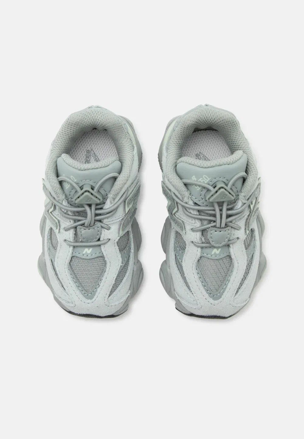 9060 унисекс - детская обувь New Balance, Bayberry/Lone Star Grey — фото 4
